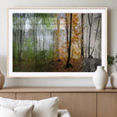 Four Seasons Wall Art Forest Canvas Print – Triptych by MyGreatCanvas | Canvas Wall Art Prints | Photo Prints & Wall Decor