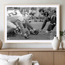 American Football Player Wall Art Canvas Print by MyGreatCanvas | Canvas Wall Art Prints | Photo Prints & Wall Decor