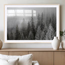 Big Foggy Forest and Misty Trees Forest Wall Art Canvas by MyGreatCanvas | Canvas Wall Art Prints | Photo Prints & Wall Decor