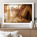 Buddha Statue Hands Wall Art Canvas Print by MyGreatCanvas | Canvas Wall Art Prints | Photo Prints & Wall Decor