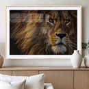 Mighty Lion Wall Art Canvas Print – Majestic Animal Portrait