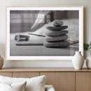 Burning Incense and Zen Stones Buddhism Wall Art, Zen Stones by MyGreatCanvas | Canvas Wall Art Prints | Photo Prints & Wall Decor