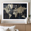 World Map Canvas Print – Detailed Map of the World Wall Art by MyGreatCanvas | Canvas Wall Art Prints | Photo Prints & Wall Decor