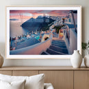 Santorini Island Wall Art Canvas Print by MyGreatCanvas | Canvas Wall Art Prints | Photo Prints & Wall Decor