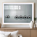 Newton's Cradle Wall Art Canvas Print, Framed Newton Cradle