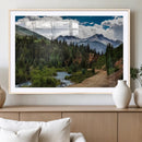 San Juan Nal Forest Wall Art Landscape Canvas Print