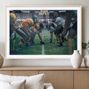 American Football Playing Wall Art Canvas Print by MyGreatCanvas | Canvas Wall Art Prints | Photo Prints & Wall Decor