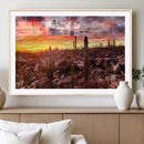 Arizona Desert Print, Western Cowboy Wall Art Print by MyGreatCanvas | Canvas Wall Art Prints | Photo Prints & Wall Decor