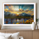Grand Teton Park Sunrise Wall Art – Vibrant Landscape Canvas by MyGreatCanvas | Canvas Wall Art Prints | Photo Prints & Wall Decor