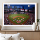 St. Louis Cardinals Baseball Team Print - Busch Stadium Wall by MyGreatCanvas | Canvas Wall Art Prints | Photo Prints & Wall Decor