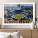 Los Angeles Dodgers Dodger Stadium Wall Art Canvas Print -