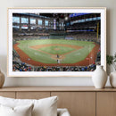 Texas Rangers Baseball Team Print - Arlington Globe Life