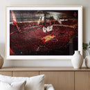 Houston Rockets Basketball Team Print Canvas- Houston Toyota