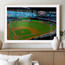 Miami Marlins Baseball Team Print - Miami LoanDepot Park