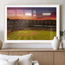 Oakland Athletics Baseball Team Print - Oakland Coliseum