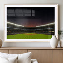 Yankee Stadium Night Game Triple Canvas, Yankee Stadium