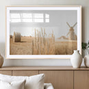 Vintage Farmhouse Triptych Wall Art – Giclée Canvas