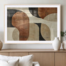 Wabi Sabi Abstract Wall Art Canvas Print | Large Minimalist