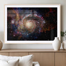 Nebula and Galaxies in Space Wall Art Canvas Print, Spiral