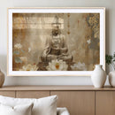 Buddha Wall Art Canvas Print, Buddha Meditation Room Decor, by MyGreatCanvas | Canvas Wall Art Prints | Photo Prints & Wall Decor