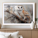 Barn Owl Wall Art | Watercolor Barn Owl Canvas Print | by MyGreatCanvas | Canvas Wall Art Prints | Photo Prints & Wall Decor