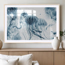 Abstract Jellyfish Canvas Print Wall Art