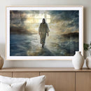 Jesus Walking on Water Wall Art | Canvas Print | Ready to