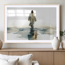 Watercolor Jesus Walking on Water Canvas Print, Christian by MyGreatCanvas | Canvas Wall Art Prints | Photo Prints & Wall Decor