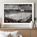 Lausanne Arena Ice Hockey Stadium Wall Art Canvas Print,