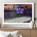 Madison New York Rangers Hockey Stadium Wall Art Canvas