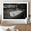 Vaudoise Lausanne Ice Hockey Arena Stadium Wall Art Canvas,