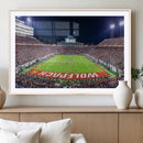 NC State Wolfpack Canvas Print - Raleigh Carter-Finley