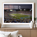 UCLA Bruins Football Team Print - Pasadena Rose Bowl Stadium