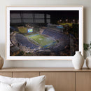 Duke University Blue Devils Football Print Canvas - Durham