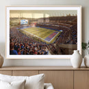 University of Kansas Jayhawks Football Team Print - Lawrence by MyGreatCanvas | Canvas Wall Art Prints | Photo Prints & Wall Decor
