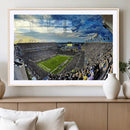 Framed USF Bulls Football Team Print - Tampa Raymond James by MyGreatCanvas | Canvas Wall Art Prints | Photo Prints & Wall Decor