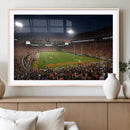 Clemson University Tigers Art Print, Football Team Print -