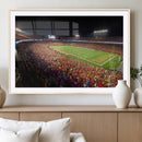 Iowa State University Cyclones Canvas Print, Football Team