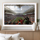 Miami Hurricanes Football Team Wall Art Print - Miami Hard