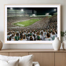 Michigan State Spartans Football Canvas Print - East Lansing