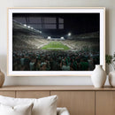 Framed Michigan State Spartans Football Team Print - East