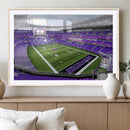 Northwestern University Wildcats Football Team Print - by MyGreatCanvas | Canvas Wall Art Prints | Photo Prints & Wall Decor