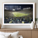 University of Oregon Ducks Football Team Print - Eugene by MyGreatCanvas | Canvas Wall Art Prints | Photo Prints & Wall Decor