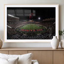 Framed Texas Tech Red Raiders Stadium Canvas, Texas Tech Red