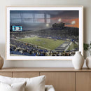 Memphis Tigers Football Team Print - Memphis Simmons Bank