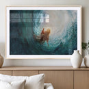 Powerful Jesus Canvas Print - Hand of Salvation,