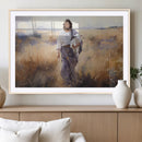 Jesus the Good Shepherd Wall Art Canvas Print - Lost Lamb