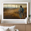 Jesus the Good Shepherd Wall Art Canvas Print -