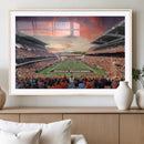 Oregon State Beavers Football Team Print - Corvallis Reser by MyGreatCanvas | Canvas Wall Art Prints | Photo Prints & Wall Decor
