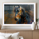 Abstract Horse Wall Art Canvas Print | Farmhouse Wall Decor by MyGreatCanvas | Canvas Wall Art Prints | Photo Prints & Wall Decor
